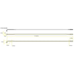 DT Swiss Aero Comp Wide Straight Pull Spokes 14 g = 2 mm box 20, black