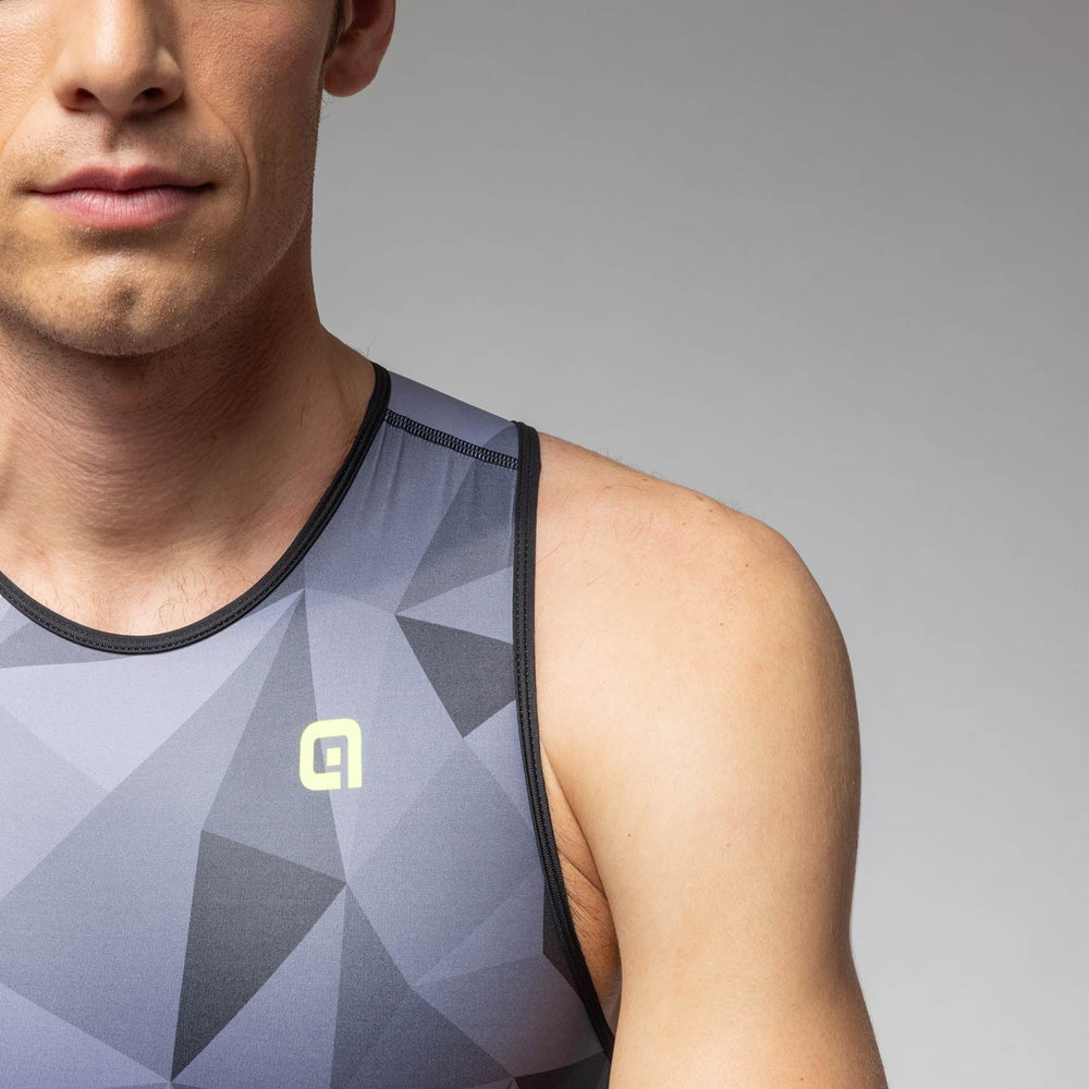 Ale Triple Sleeveless Mens Tri Suit