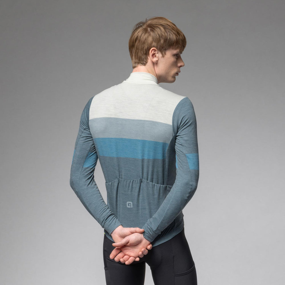 Ale Wool Off Road/Gravel Mens Long Sleeved Jersey