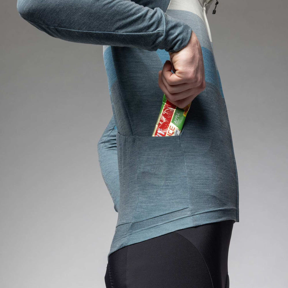 Ale Wool Off Road/Gravel Mens Long Sleeved Jersey