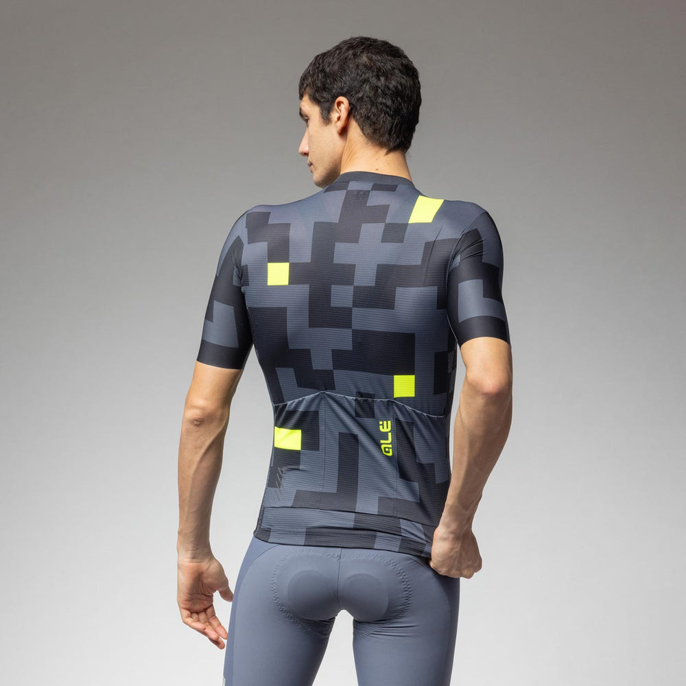 Ale Pixel Pragma Mens Short Sleeved Jersey