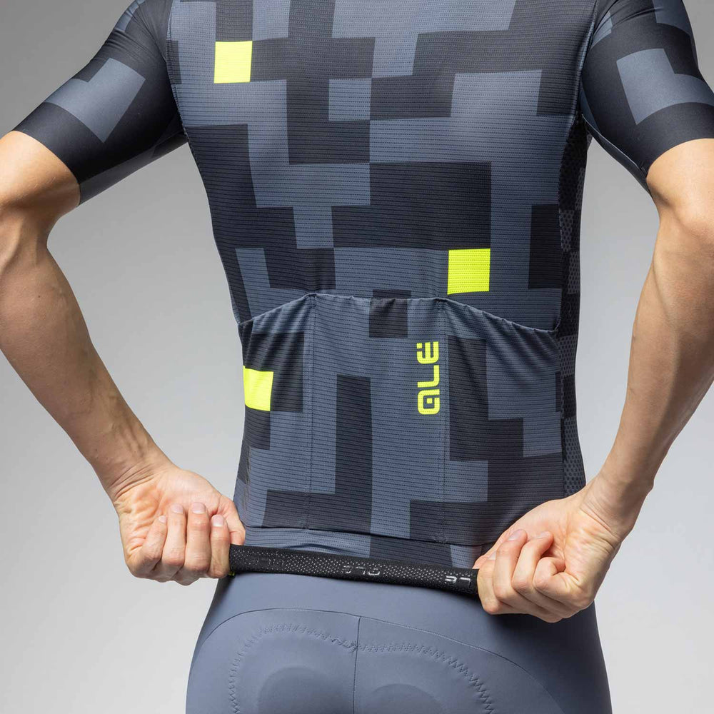 Ale Pixel Pragma Mens Short Sleeved Jersey