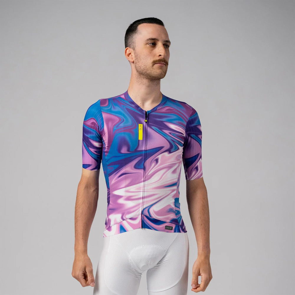Ale Clothing Smoothie PR-E Mens Short Sleeved Jersey in Multi
