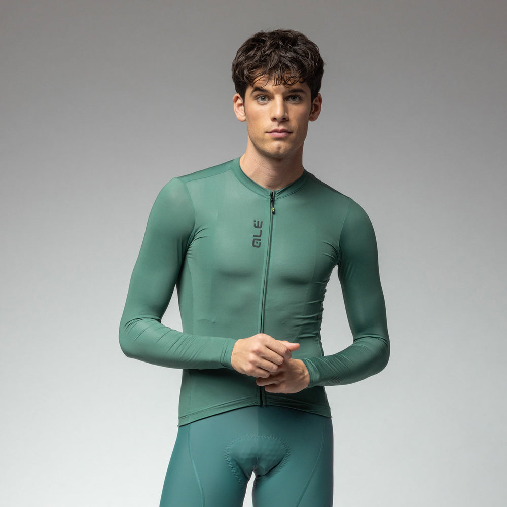 Ale Colour Block Pragma Mens Long Sleeved Jersey