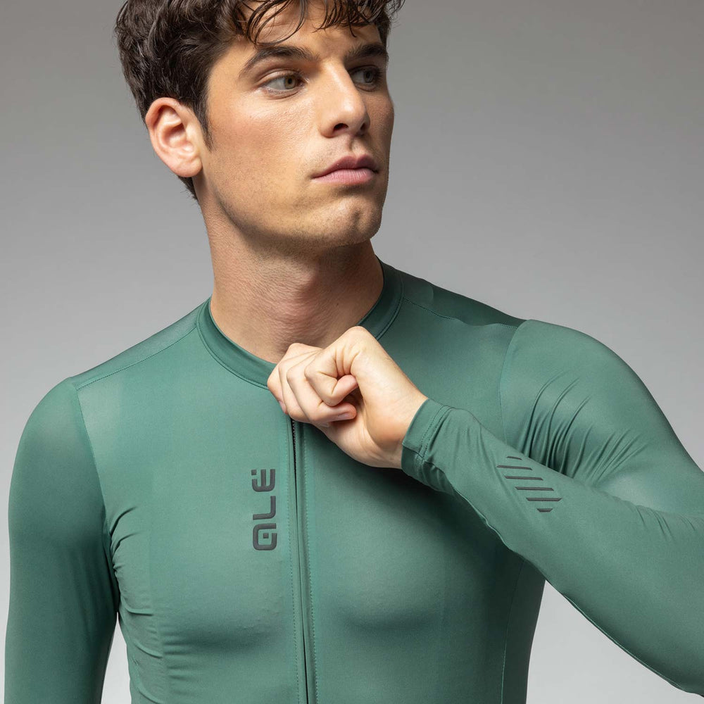 Ale Colour Block Pragma Mens Long Sleeved Jersey