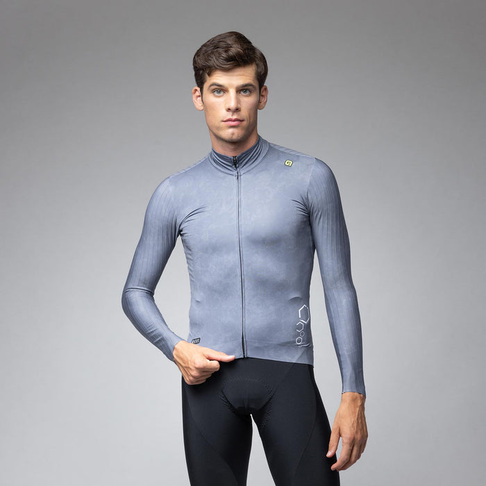 Ale Clothing Grafenium R-EV1 Mens Long Sleeved Jersey in Grey