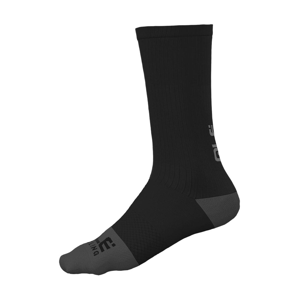 Ale Clothing Primaloft Merino 22cm Socks in Black