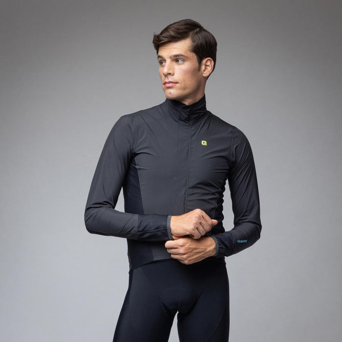 Ale Clothing Thunderstorm Rainproof Klimatik Mens Jacket in Black