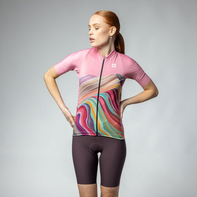 Ale Rainbow PR-E Womens Short Sleeved Jersey