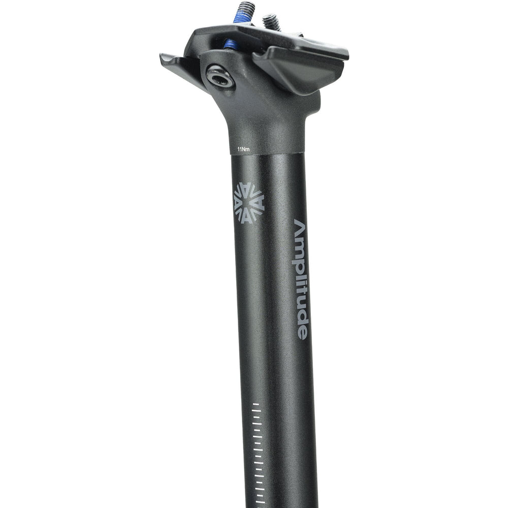 Amplitude G100 Seatpost 27.2 x 350mm, 0mm Offset, Black - image 2