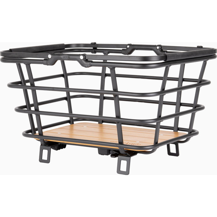 Atran Velo EPIC SHOPPER AVS Basket, Bamboo Base, 23 Litre, Black - image 1