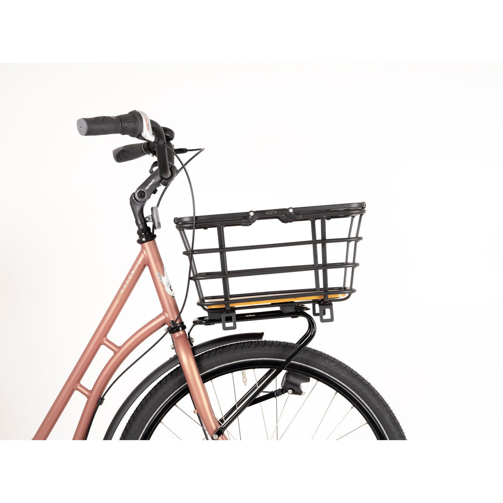 Atran Velo EPIC SHOPPER AVS Basket, Bamboo Base, 23 Litre, Black - image 4
