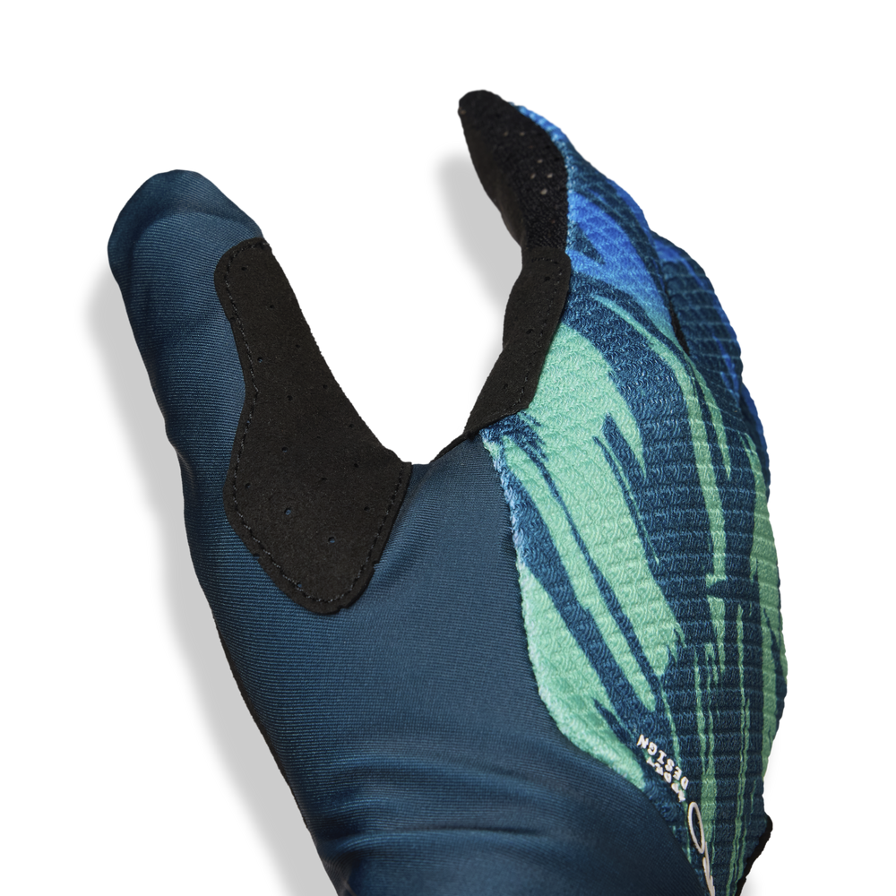 2026 GIRO Trixter Men's Mountain Bike Gloves in Trench Blue-image-3