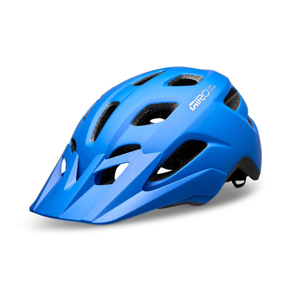 2026 GIRO Elixir (UA) Unisex Cycling Helmet in Matte Blue