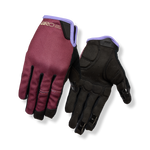 2026 GIRO LaDND Gel Women's Mountain Bike Gloves in Dark Maroon