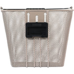 Basil Bilbao Front Bicycle Basket KF nude metallic