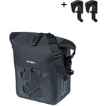 Basil Navigator Waterproof Medium, single pann. bag,MIK Hooks, 12-15L,black