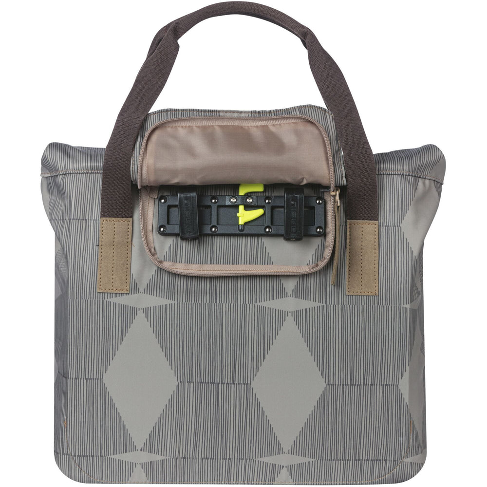 Basil Elegance Bicycle Shopper 20-26L chateau taupe