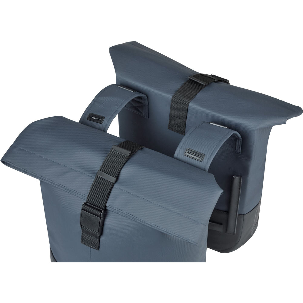 Basil Cove Double Pannier Bag 28-32L navy/black