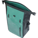 Basil Rivo Medium Single Bag Tarpaulin MIK Hooks 12-15L silvergreen/black