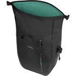 Basil Rivo Large Single Bag Tarpaulin MIK Hooks 25-31L black