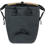 Basil Rivo Large Single Bag Tarpaulin MIK Hooks 25-31L sand/black