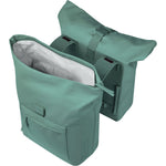 Basil Brooklyn Double Pannier Bag 41L silvergreen