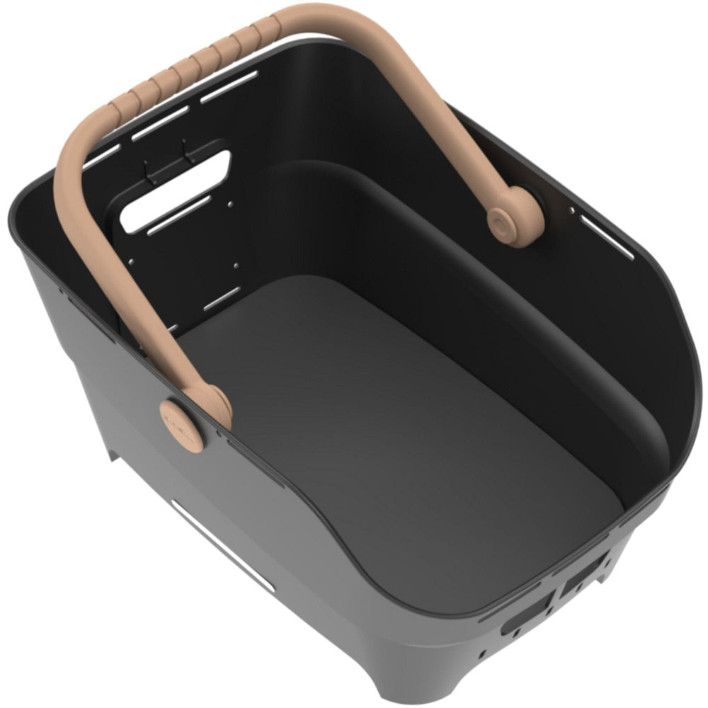 Basil Cento Neo Rear Bicycle Basket black