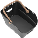 Basil Cento Neo Rear Bicycle Basket black