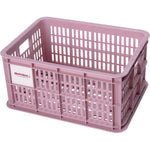 Basil Bicycle Crate Small 17.5 litres pink