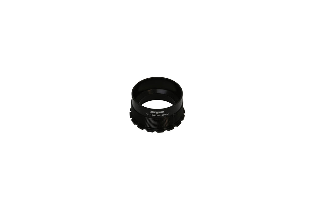 Hope T47 BB86/92 24mm Non-drive Side Cup - Black