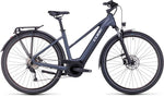 Cube Touring Hybrid One 625 Electric Hybrid Bike in Blue