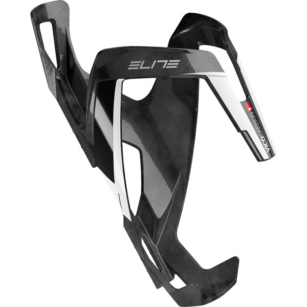 Vico carbon bottle cage gloss black / white