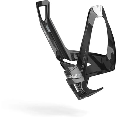 Elite Cannibal XC Water Bottle Cage In Black And White