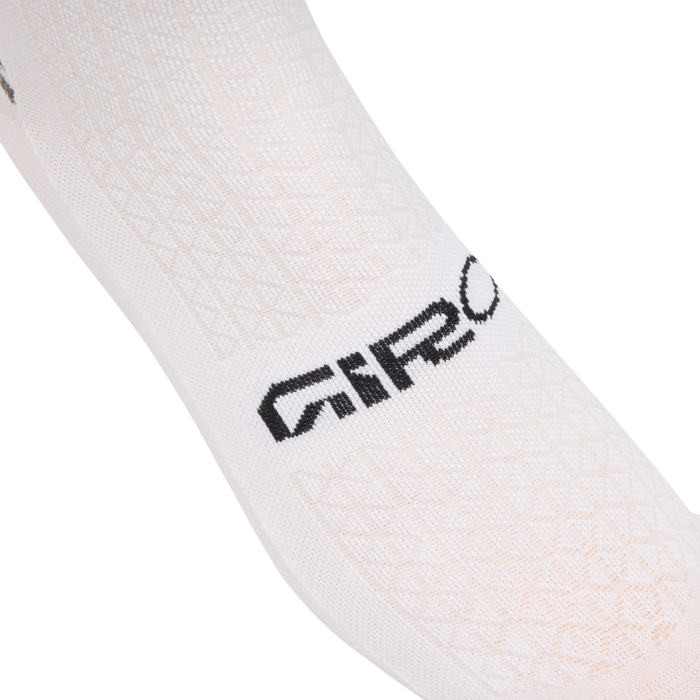 2026 GIRO HRC+Grip Unisex Cycling Socks in White-image-3