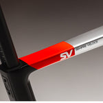 Basso SV Rosso Vivo Frameset in Black Chrome