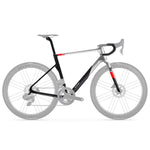 Basso SV Rosso Vivo Frameset in Black Chrome