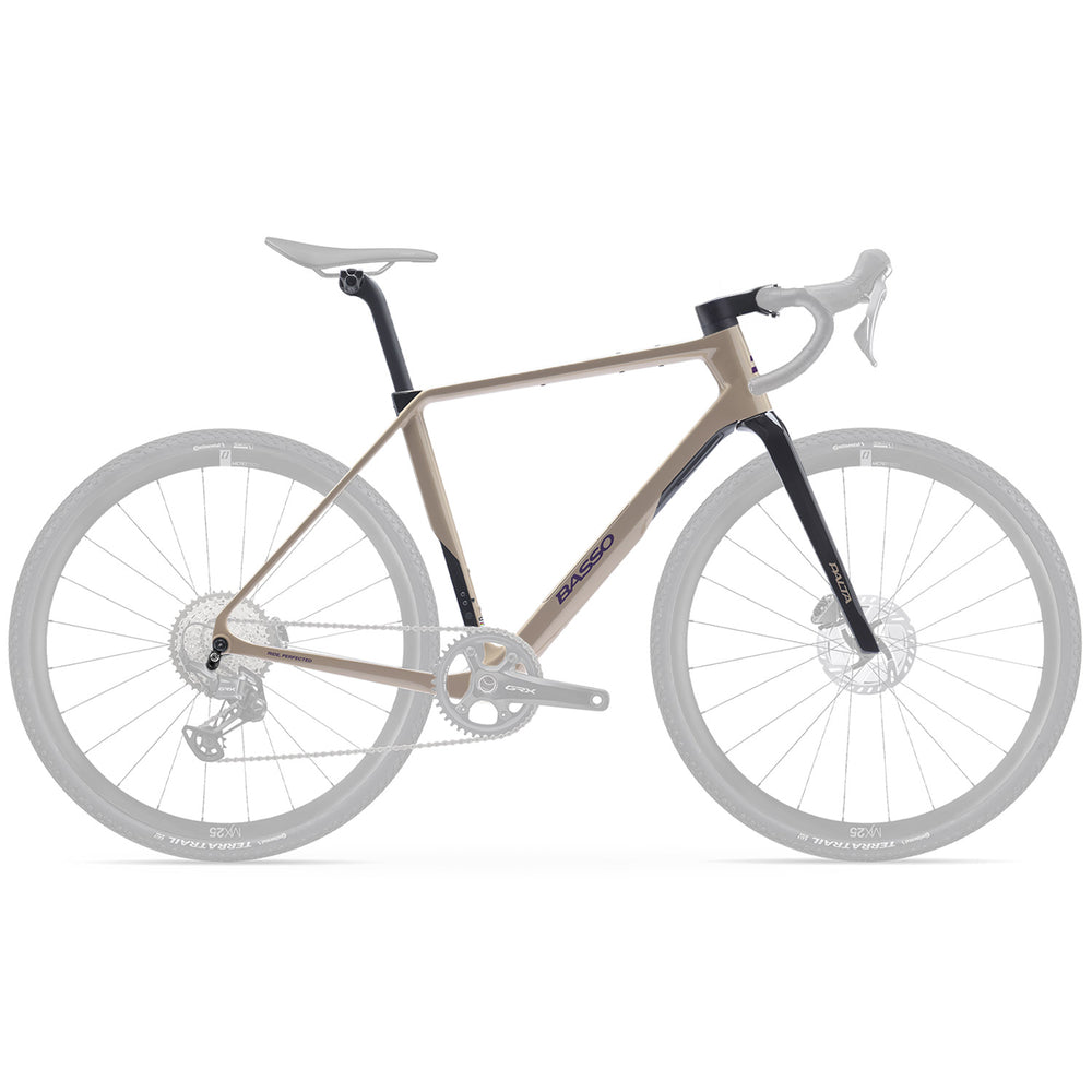 Basso Palta III Frameset Purple with Strato in Sand