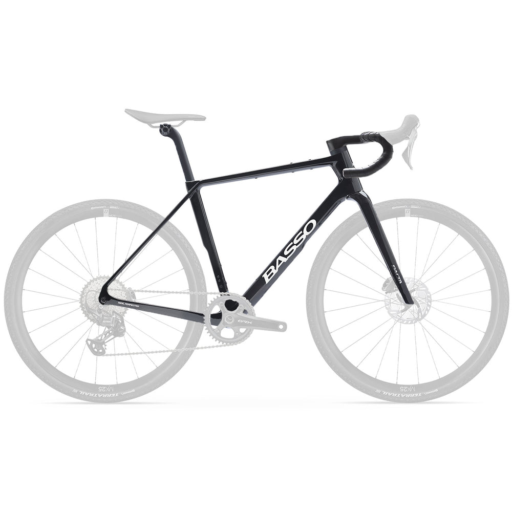 Basso Palta III Frameset Carbon Chrome with Fuga in Black