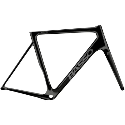 2024 Basso Venta Disc Carbon Road Bike Frameset in Stealth Black