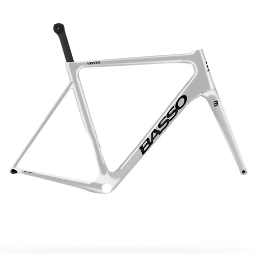 2024 Basso Venta Disc Carbon Road Bike Frameset in Stone Grey