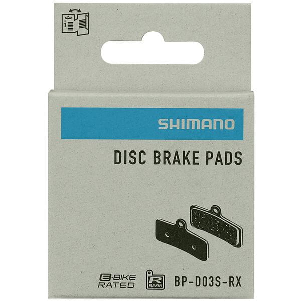 BRBX D03S Resin Pad Steel Back Silver one size