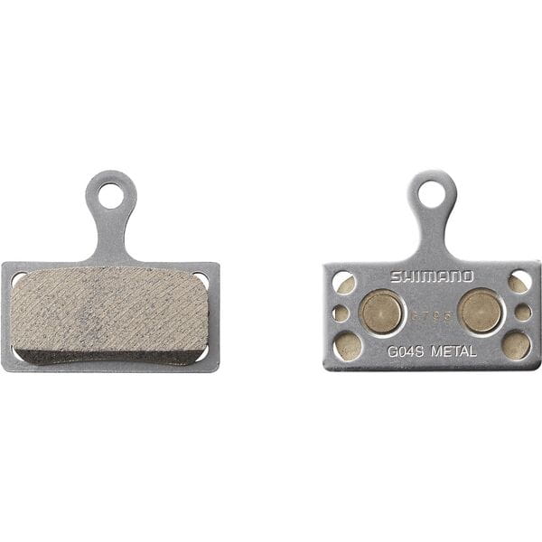 BRBX G04S Metal Pad Steel Back Silver one size