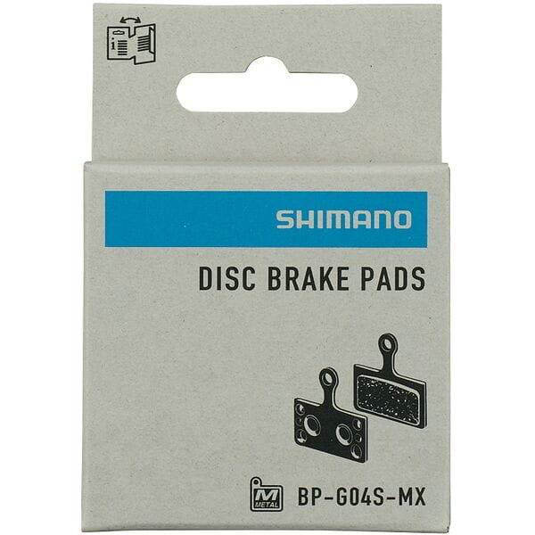 BRBX G04S Metal Pad Steel Back Silver one size