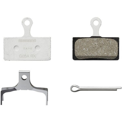 BRBX G05A Resin Pad Alloy Back Silver one size