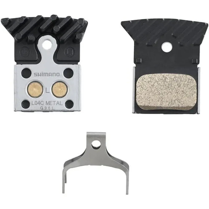 BRBX L04C Metal Pad Back W Fin Black one size