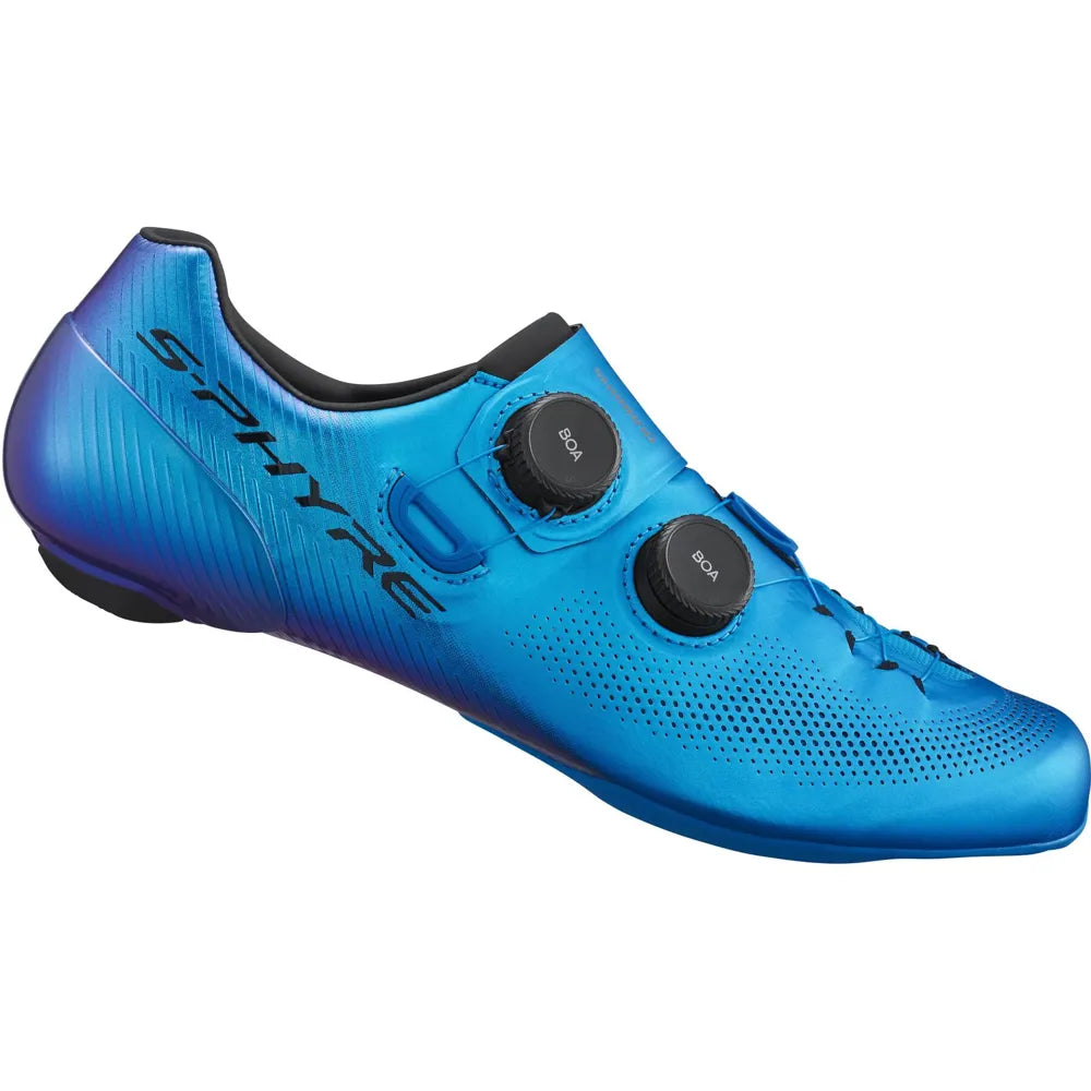 シマノ（SHIMANO）S-PHYRE RC9PWR SPD-SL 39.5 Shimano S-PHYRE RC9 SPD-SL Road Shoes in Blue | 99 Bikes – 99 Bikes UK