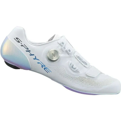 Shimano S-PHYRE RC9 PWR Road Cycling Shoes in White RC903P