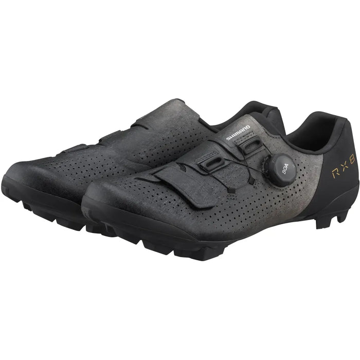 Shimano RX8 Gravel SPD Cycling Shoes in Black