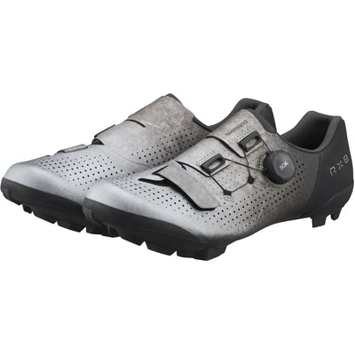 Shimano RX8 Gravel SPD Cycling Shoes in Silver